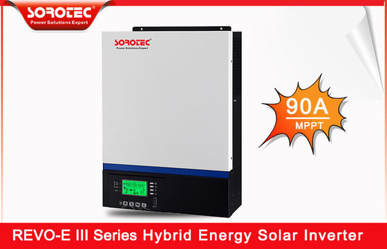 3-5.5KW REVO E PLUS de Brede PV Omschakelaar van de het Net Zonne Hybride Macht van Inputwaaier 120-450 VDC On/Off
